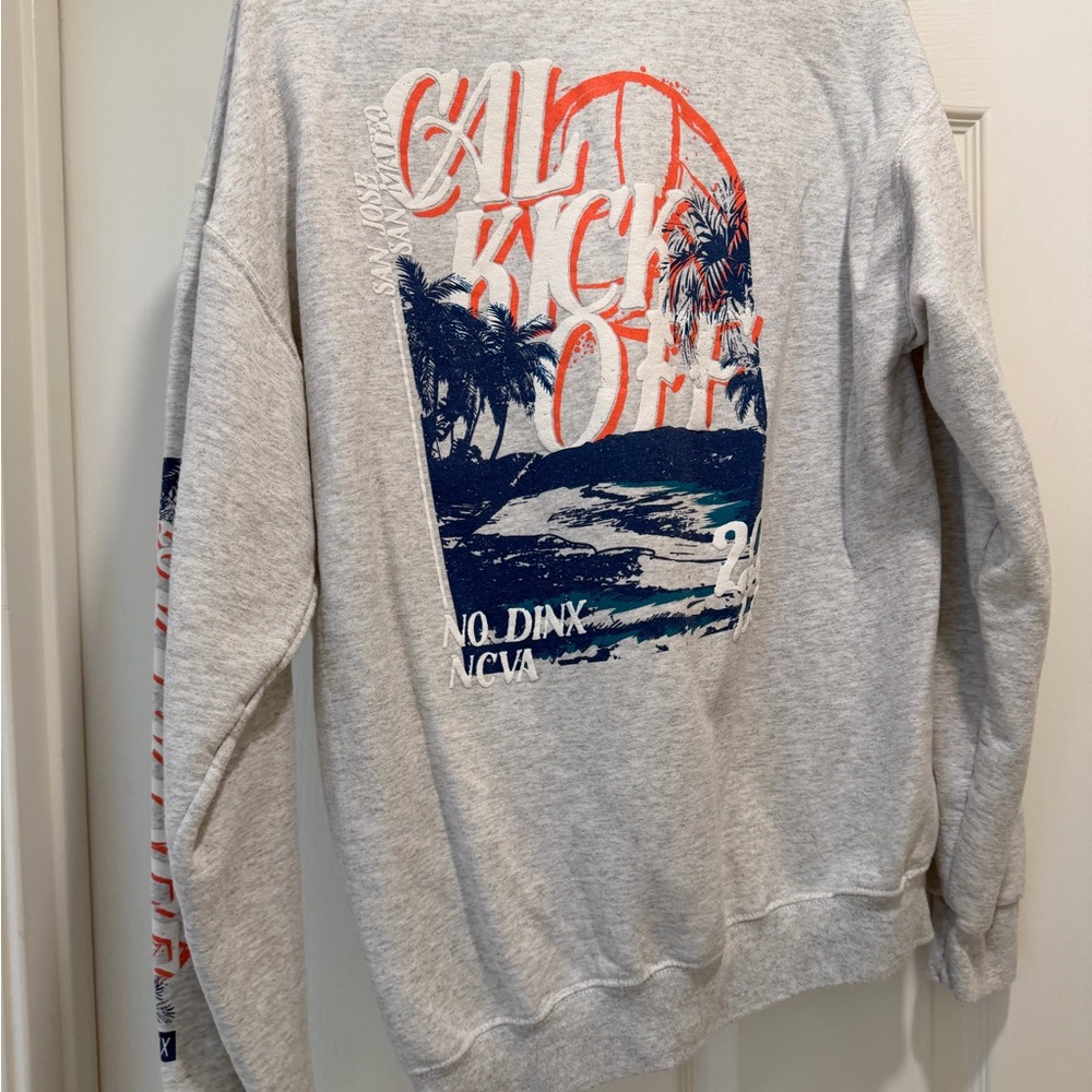 Jerzees Light Gray Zip-Up Women's Jacket - Picture 2 of 3